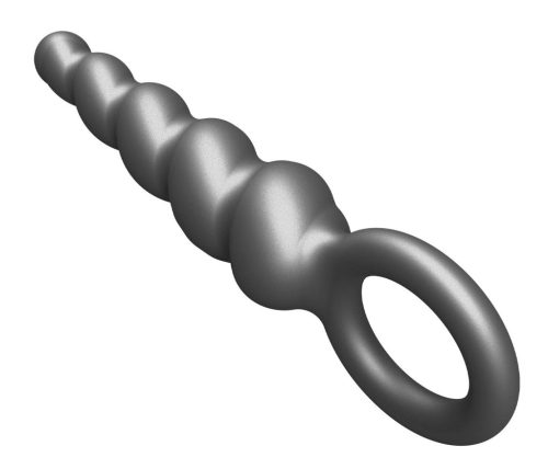 Plug The Screw – prémium anális dugó szürke, 10 x 2,7 cm