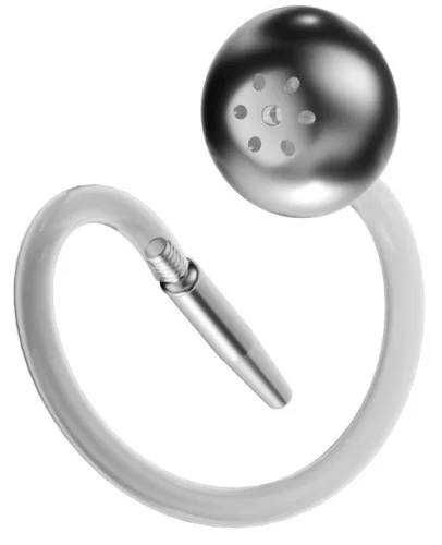 Jet Shower - vízálló anális dugó 20,5 cm, 7 mm átmérőjű