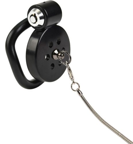 Leashidy Cage – fekete intim ketrec húzóval