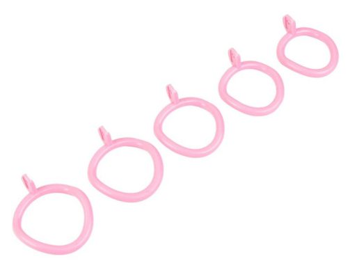 Leashidy Cage – rózsaszín, prémium intim bilincs pórázzal