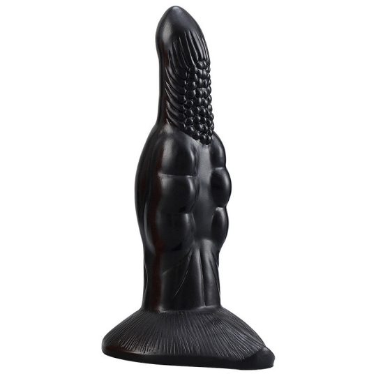 Skurix – prémium fekete dildó 19 x 5.5 cm