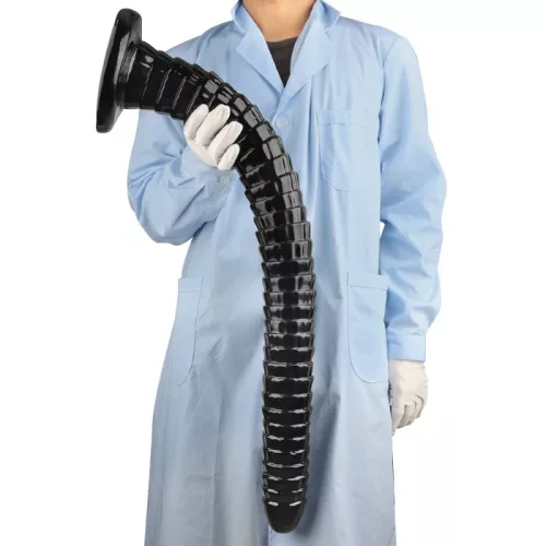 Gode Pangogok – elegáns fekete, szuper hosszú dildó