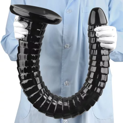 Gode Pangogok – elegáns fekete, szuper hosszú dildó