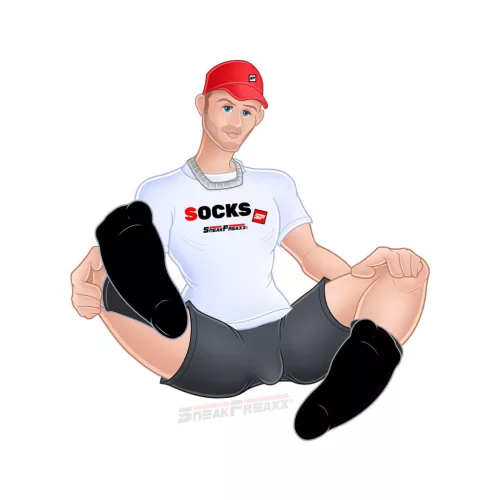 Fekete-fehér, rövid zoknik — stílusos és kényelmes választás