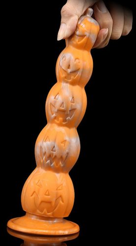 Gode Pumpkin M – prémium, vízálló vibrátor narancssárgában