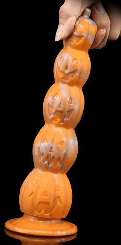 Gode Pumpkin L – prémium G-pont vibrátor, narancssárga