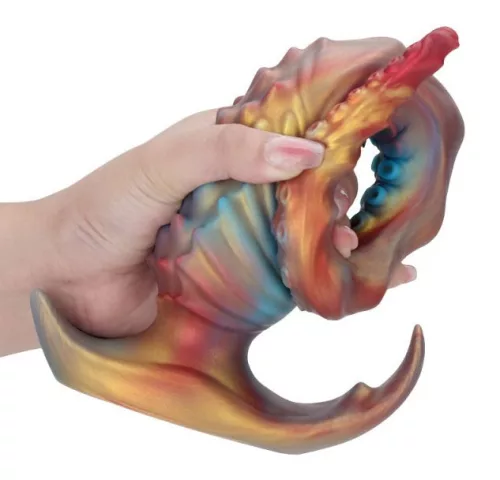 Poulpik Dildo – színes, prémium intim eszköz 40 x 7 cm