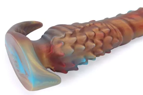 Poulpik Dildo – színes, prémium intim eszköz 40 x 7 cm