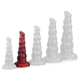 Heyak M – prémium piros anál dugó 21 x 6.5 cm