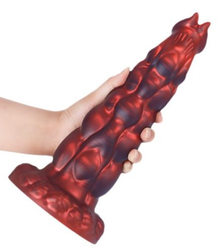 Heyak M – prémium piros anál dugó 21 x 6.5 cm