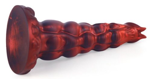 Heyak Plug – prémium intim masszírozó, 24 x 7.5 cm, piros