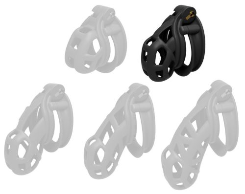 Contrik Black Cage M – prémium intim játékszer 7.5 x 3.6 cm