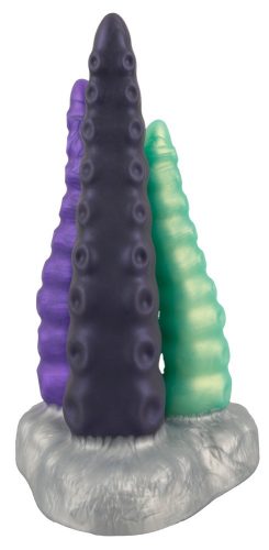 Triple Dildo Tri Tentak – prémium hármas dildó 19 cm