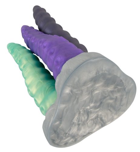 Triple Dildo Tri Tentak – prémium hármas dildó 19 cm