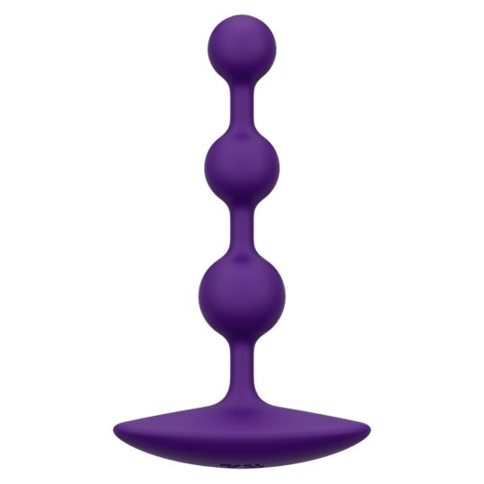 Prémium anál golyók – 11,5 cm, lila színben