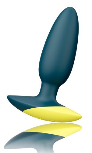 Vibráló prémium análplug - 8.5 x 3 cm