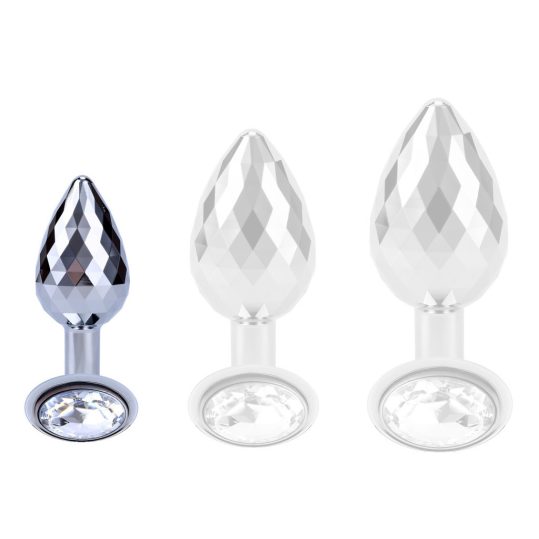 Bijou Disco Diamond – prémium anális plug 6 cm