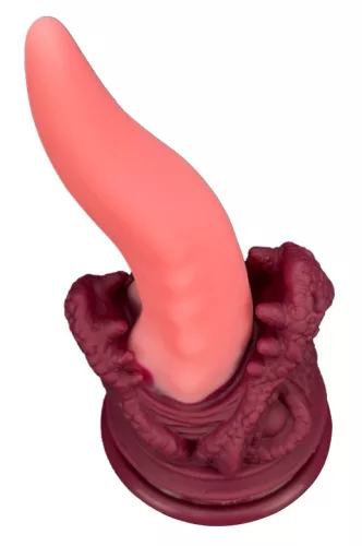 Drakon Tongue – érzéki, prémium dildó (15 x 5 cm)