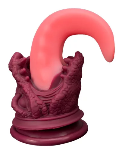 Drakon Tongue – érzéki, prémium dildó (15 x 5 cm)
