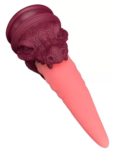 Drakon Tongue – érzéki, prémium dildó (15 x 5 cm)