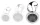Plug Bijou Bean Silver – prémium anális készülék (L)
