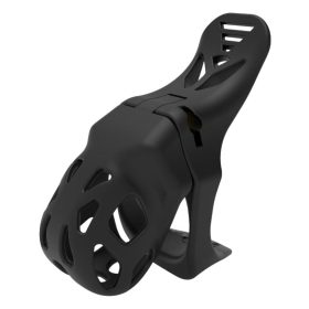 Komplit Cage - prémium fekete maszturbátor 8x3,5 cm