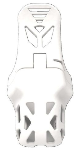 Komplit Cage – prémium fehér stimuláló hüvely 8 x 3,5 cm