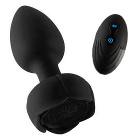 Plug Vibrant Rosana – prémium anális kényeztető fekete