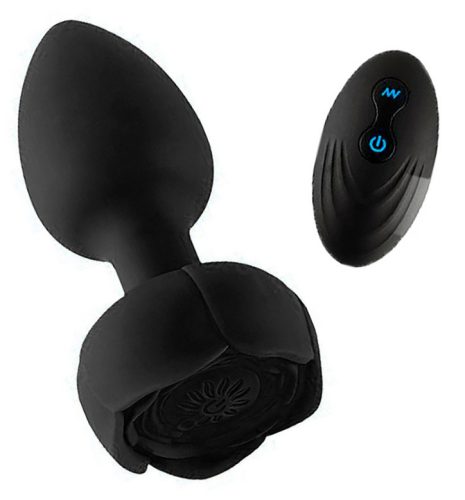 Plug Vibrant Rosana – prémium anális kényeztető fekete