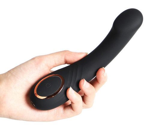 Phonietone – vibráló prosztata izgató fekete, 12 x 3 cm