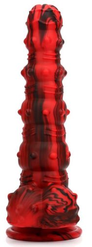 Gode Rastabul – prémium, érzéki vibrátor, 18 cm vörös