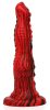 Gode Fantasy Pytkor – piros-fekete prémium műpénisz 20 cm