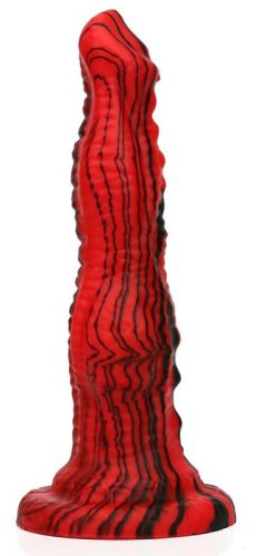 Gode Fantasy Pytkor – piros-fekete prémium műpénisz 20 cm