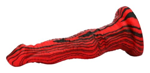 Gode Fantasy Pytkor – piros-fekete prémium műpénisz 20 cm