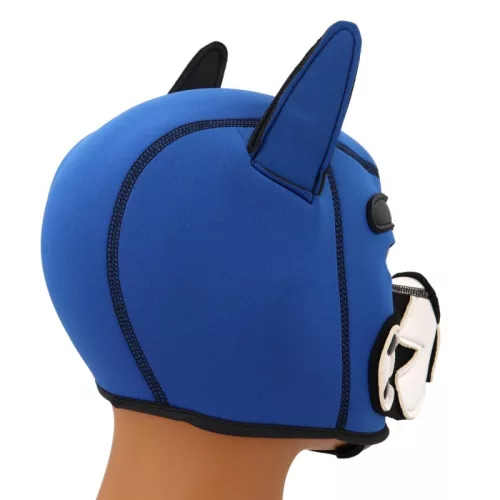 Blue-White Puppy Fox – neopréna maszk stílusos védelemhez