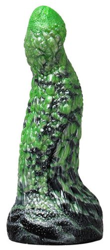 Gode Puruk – prémium, zöld, érdes felületű dildó