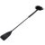Tick Whip és Pehelyseprű - 56 cm, fekete intim élvezethez