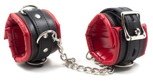 Strongcup - piros kézi bilincs tapadókoronggal