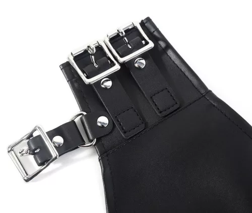 Fekete Gagown maszk – érzéki felnőtt kiegészítő