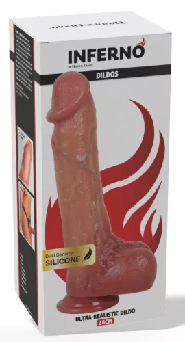 Gode Inferno Ilario – érzéki, prémium dildó 22 cm