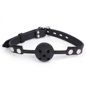 BREATHFIVE 40mm – fekete piercinges golyós szling