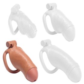 Flesh férfi szimulált pénisz ketrec L méret