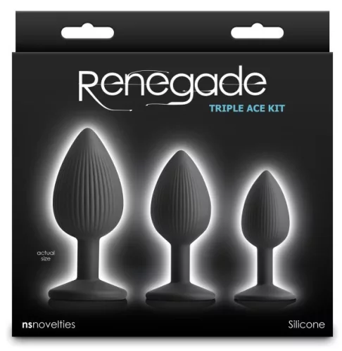 Triple Ace – 3 darab prémium análdugó szett