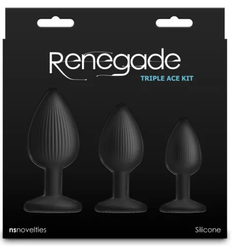 Triple Ace – 3 darab prémium análdugó szett
