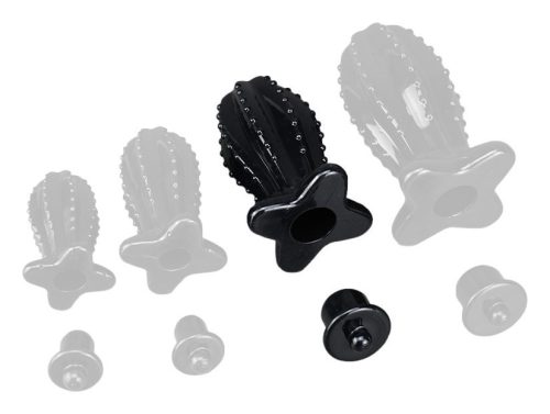 Tunnel plug kaktusz sapkával 9,5x5,8 cm