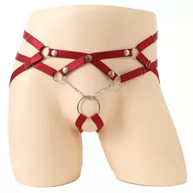 Lanières Ring – szenvedélyes piros jockstrap