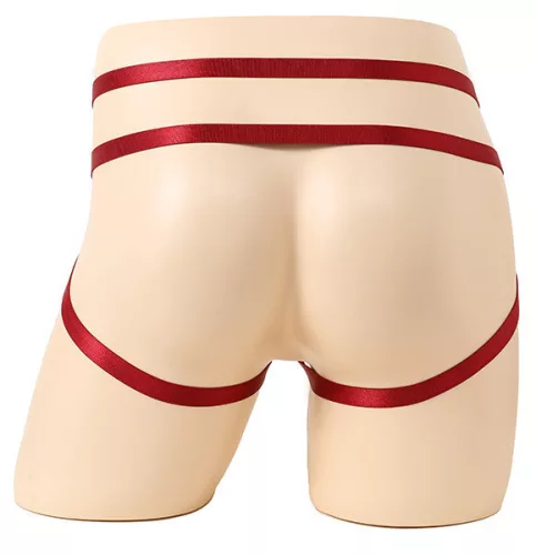 Lanières Ring – szenvedélyes piros jockstrap