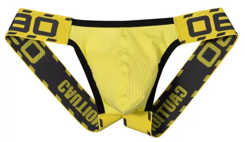 Jockstrap 0850 – stílusos sárga férfi alsónemű