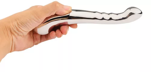 Fém dildó dupla végű 18 cm 3 cm rozsdamentes acél