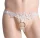 Fehér csipkés jock alsó